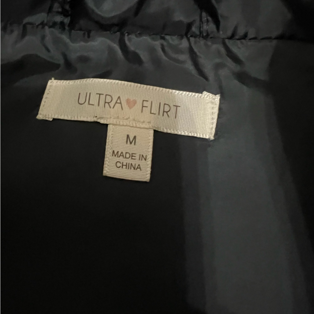 Ultra Flirt Elegant Black Outerwear